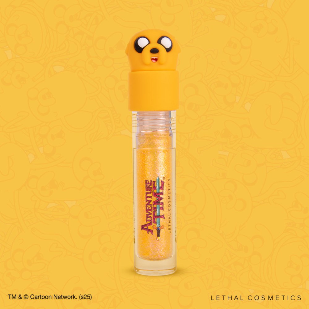 Lethal Cosmetics Adventure Time - Jake the Dog Lipgloss - Geel